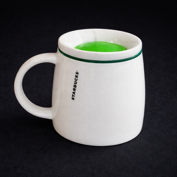 Starbucks Collector Mug w/ Green Lid 💚 Rare Style | Excellent Condition - Picture 2 of 7